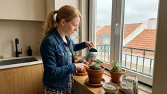 Suculentas em vaso: o ciclo de rega que as mantém firmes (e o erro simples que as pode estragar)