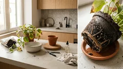 Planta em vaso a definhar? O diagnóstico rápido (sem adivinhações) para a recuperar