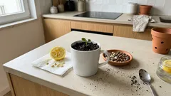 Como germinar sementes de limão numa chávena e evitar o erro que apodrece as raízes